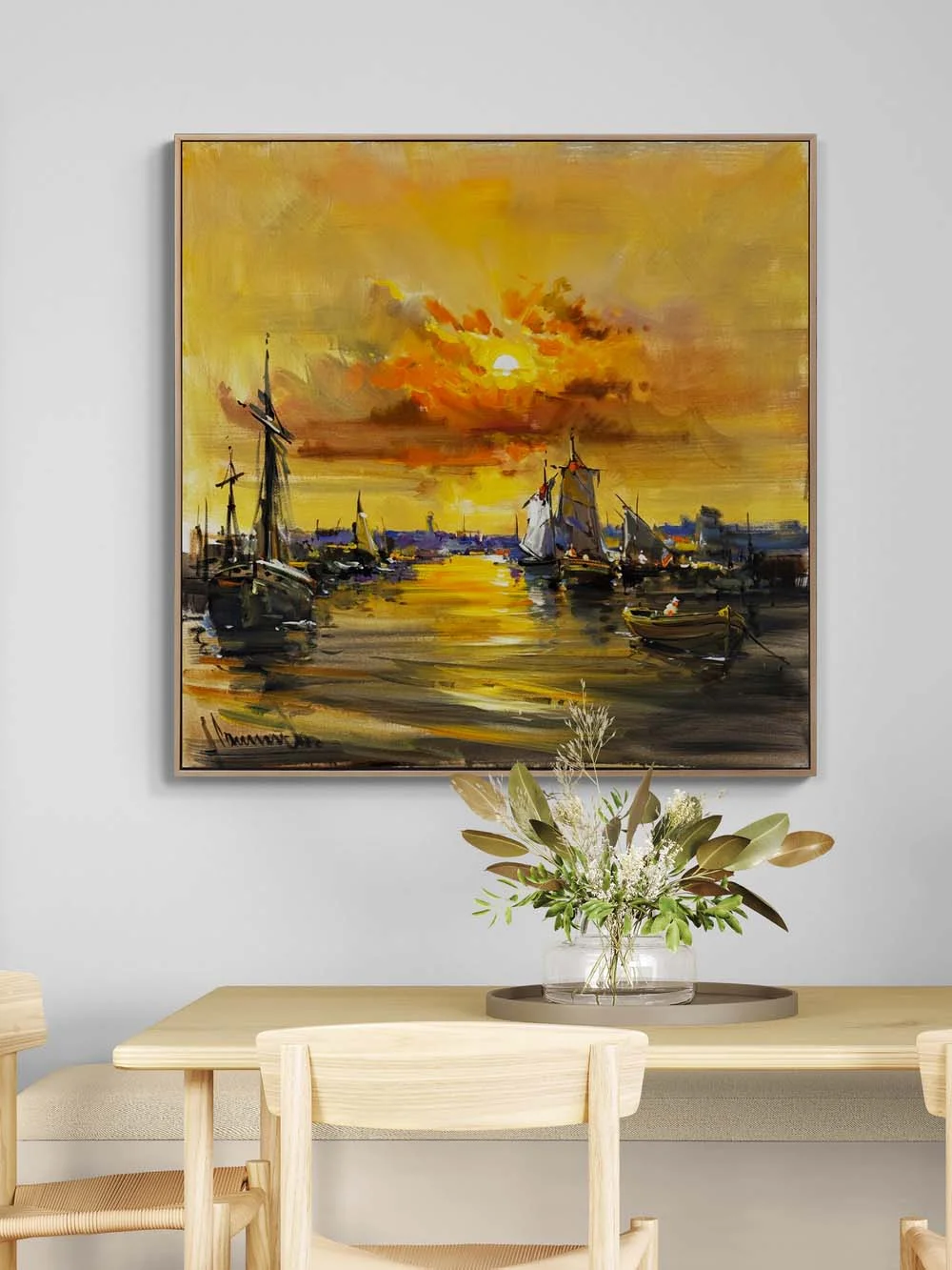 Memories Washed Ashore Oil Painting