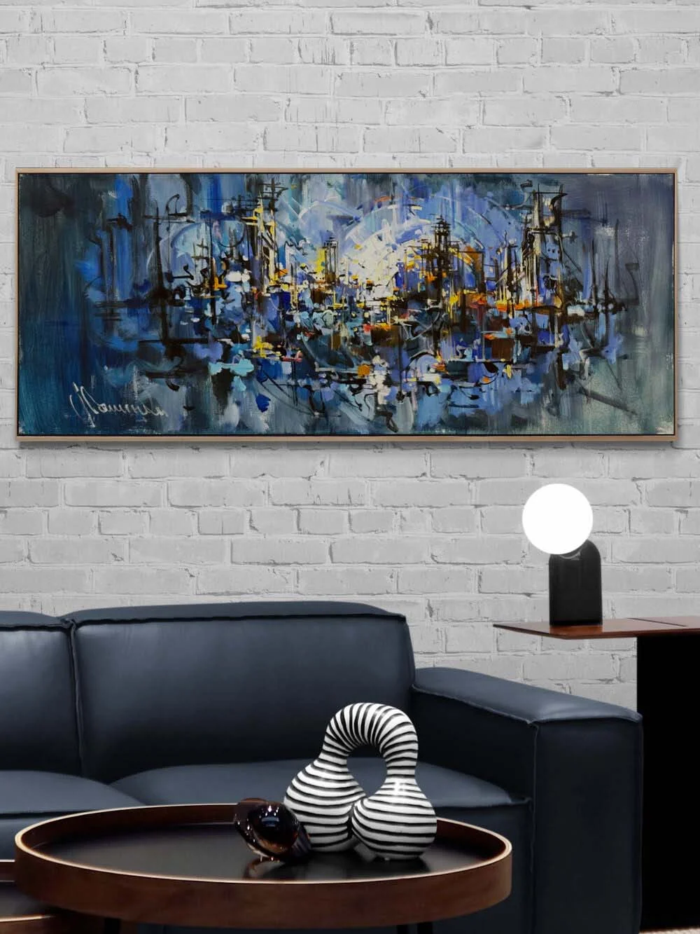 Sessiz Derinlik Yağlı Boya Tablosu