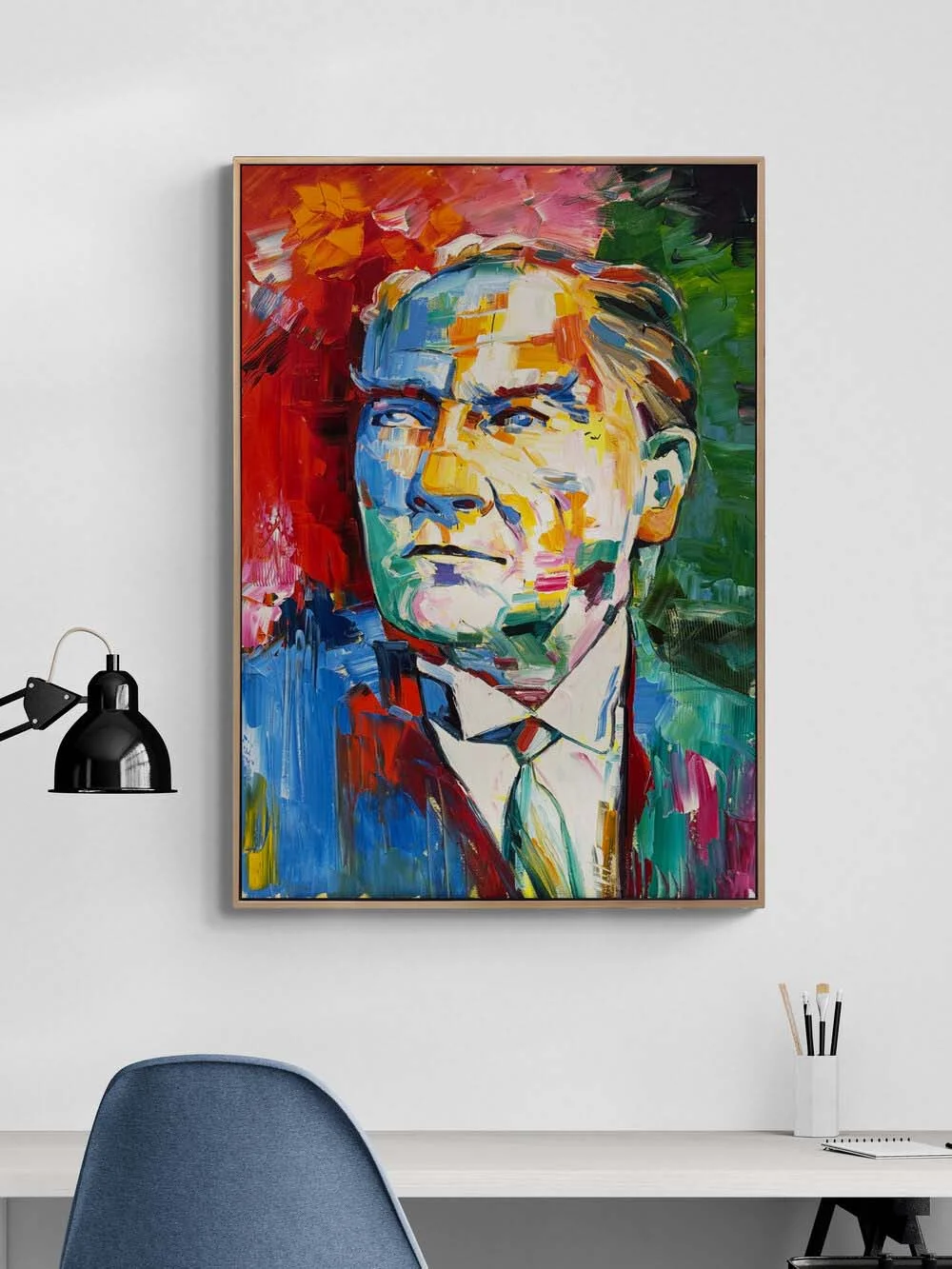 Mustafa Kemal’in Ufku Yağlı Boya Tablosu