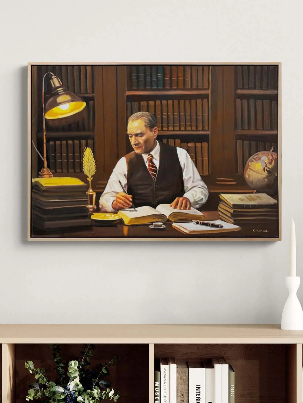 Mustafa Kemal’in Devrimi Yağlı Boya Tablosu