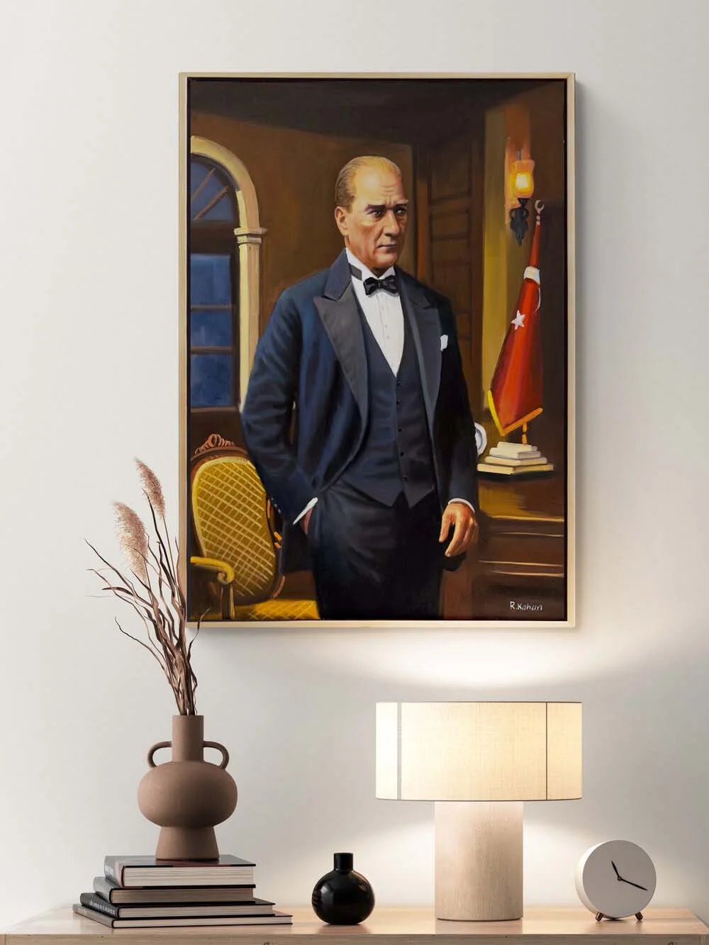 Ata’ya Minnet Yağlı Boya Tablosu