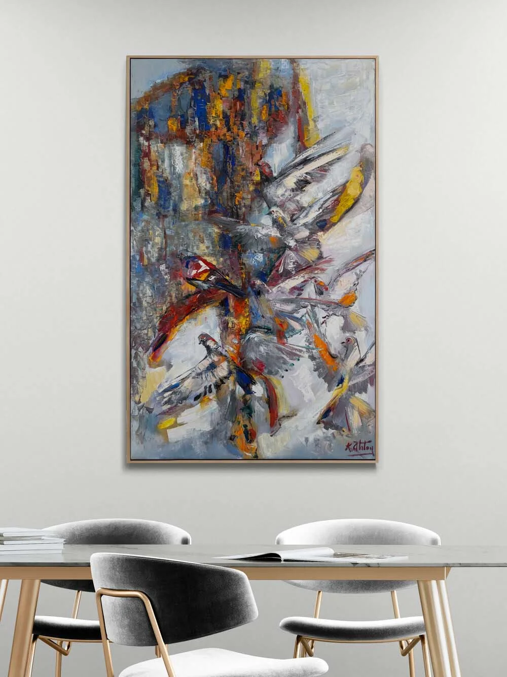 Dream of the Birds Oil Painting