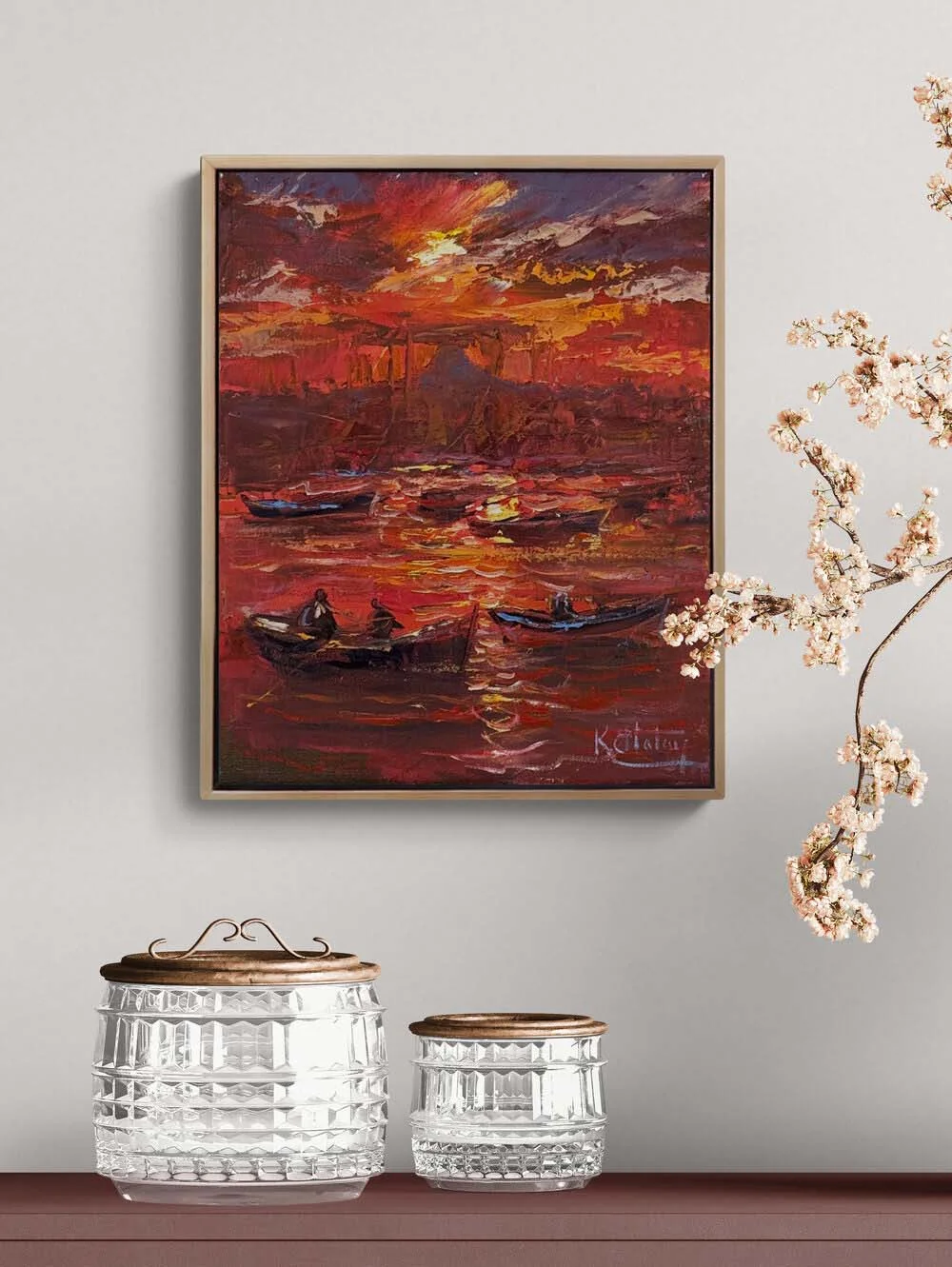 Derin İstanbul Yağlı Boya Tablosu