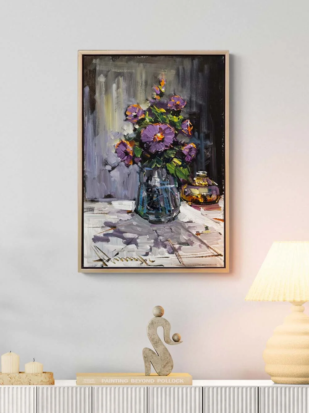 Bir Demet Hatıra Yağlı Boya Tablosu