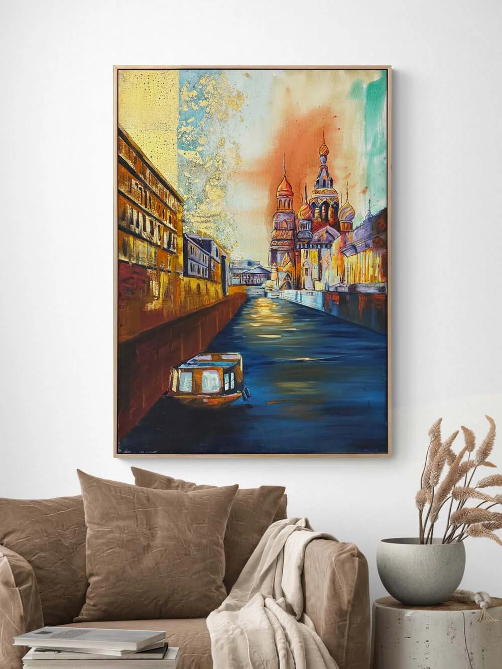 In the Shadow of Budapest Oil Painting