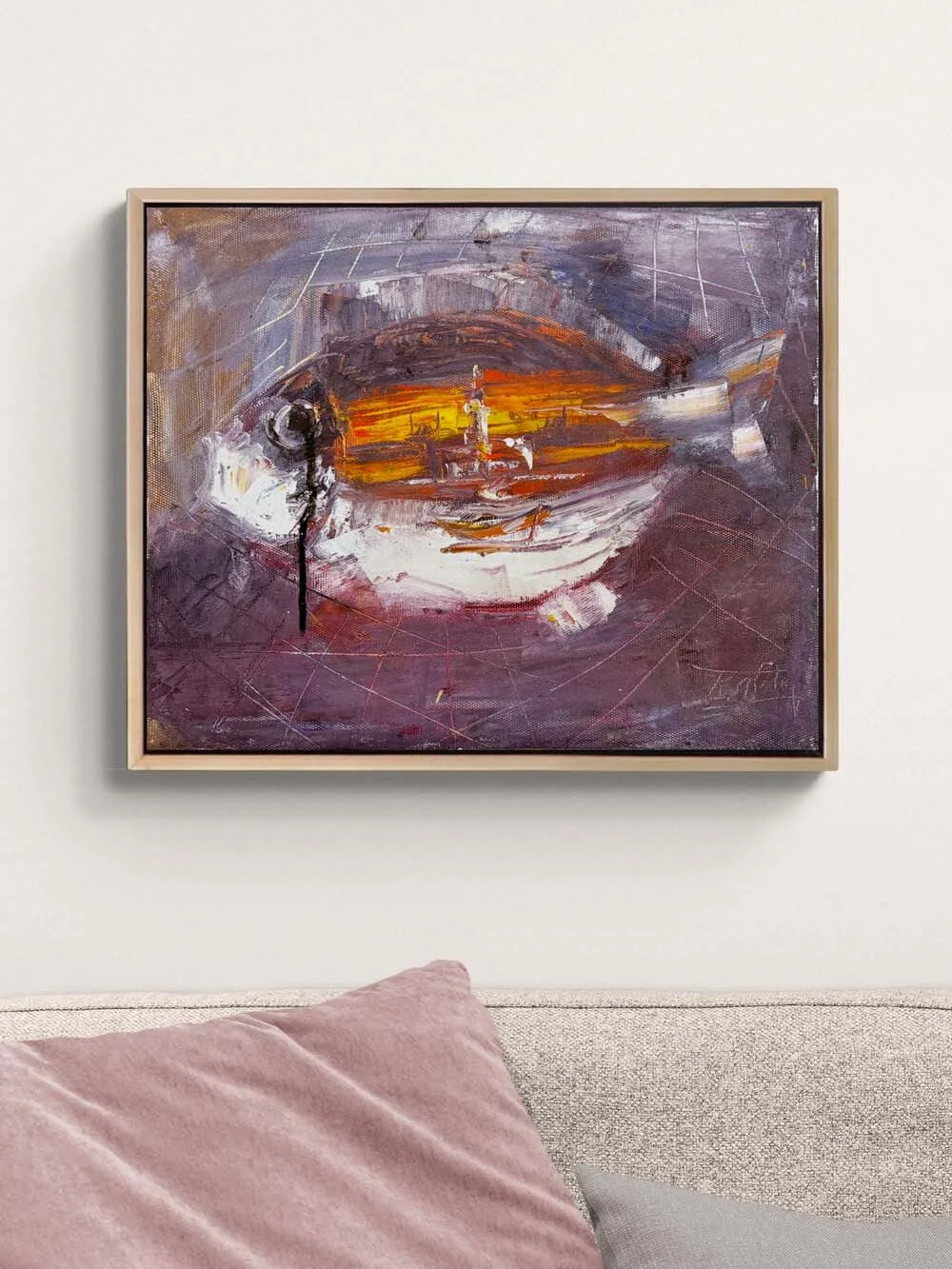 Tower of a Love Oil Painting