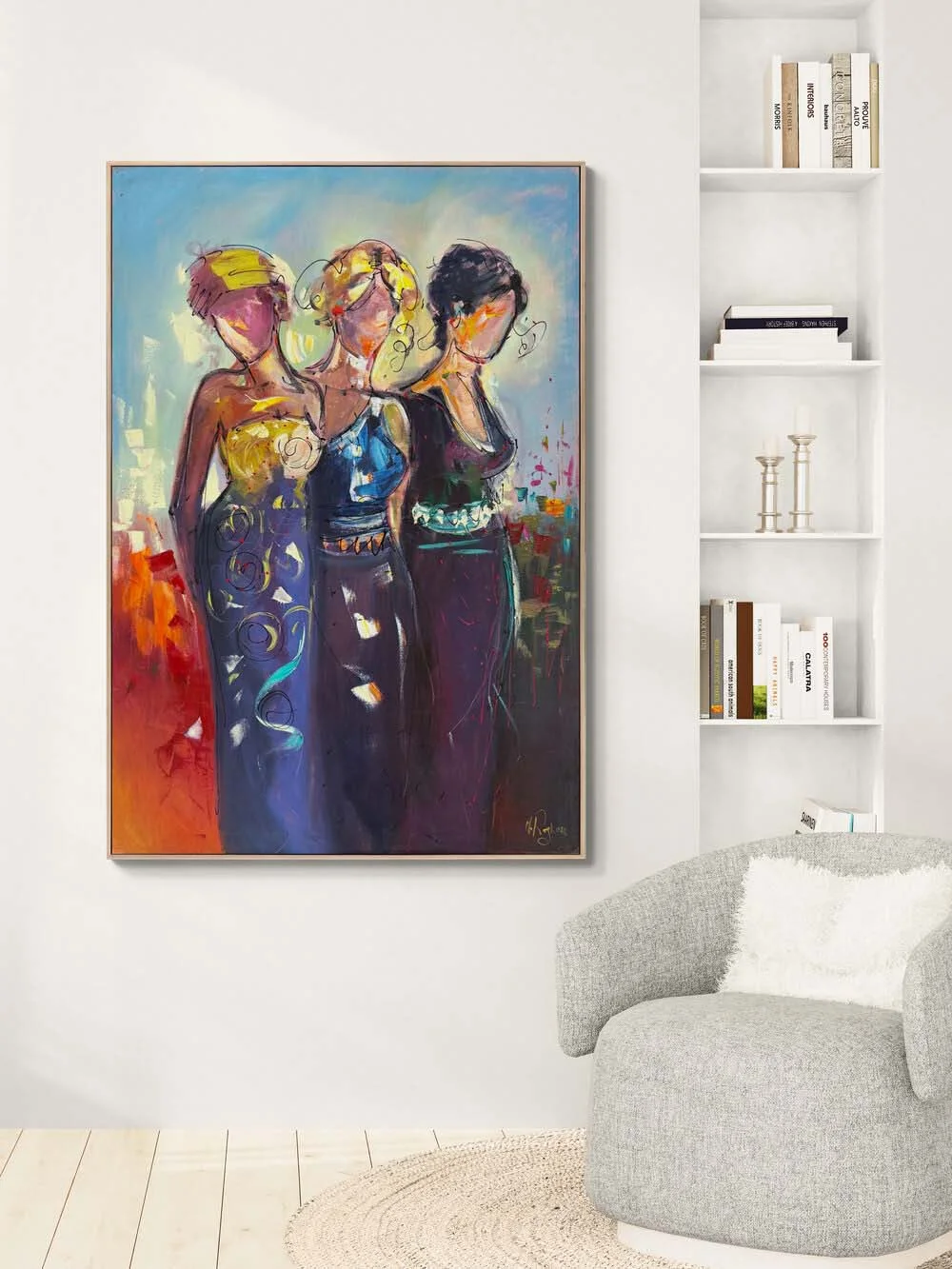 Secret of Women Oil Painting