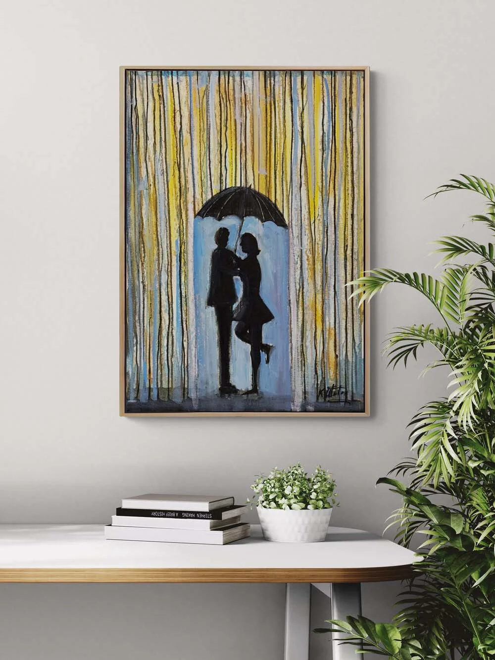 Birlikte Islanmak Yağlı Boya Tablosu