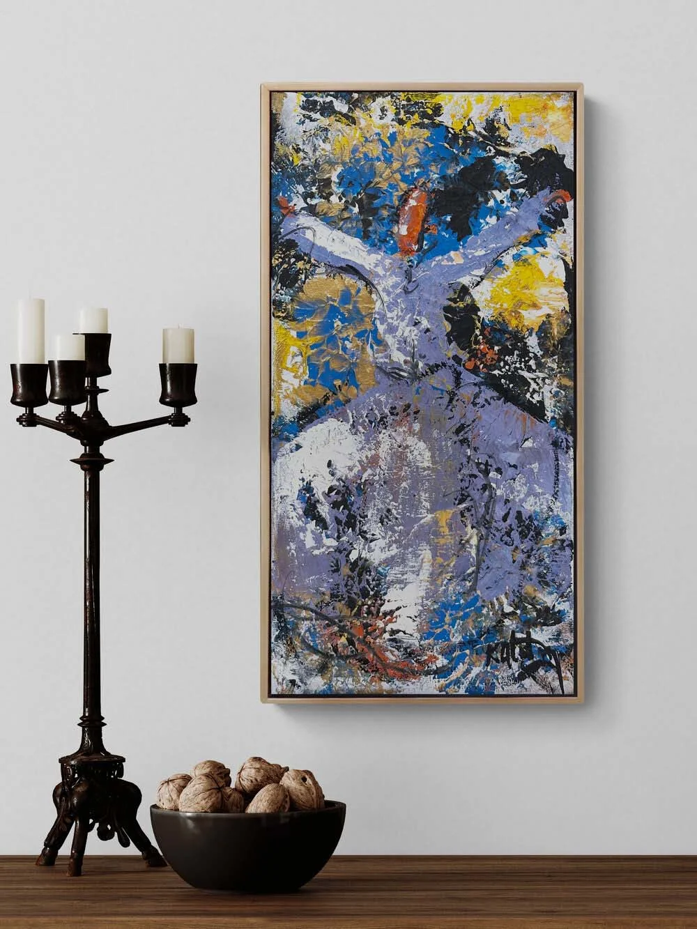 Aşkın Etrafında Yağlı Boya Tablosu