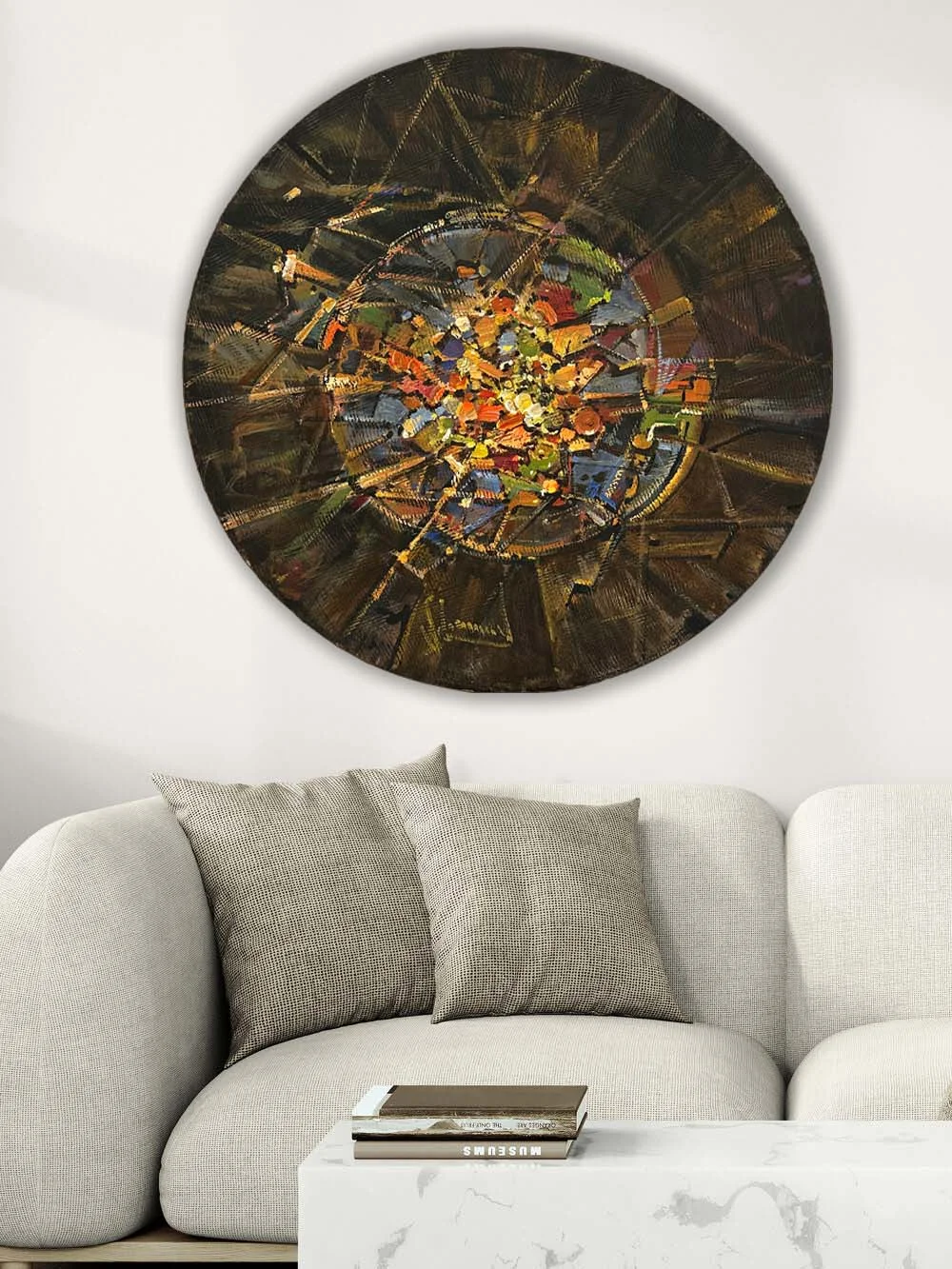 Ruhun Zırhı Yağlı Boya Tablosu