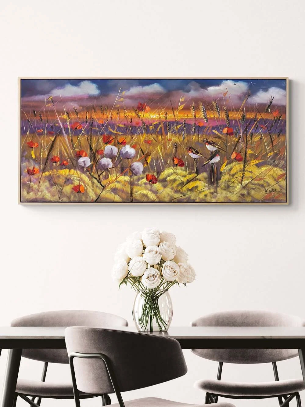 Sessiz Akşam Yağlı Boya Tablosu