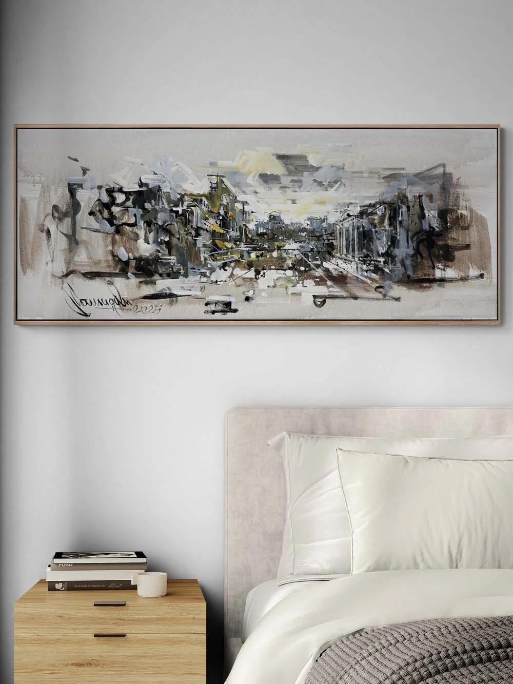 Gölge ve Parlaklık Yağlı Boya Tablosu