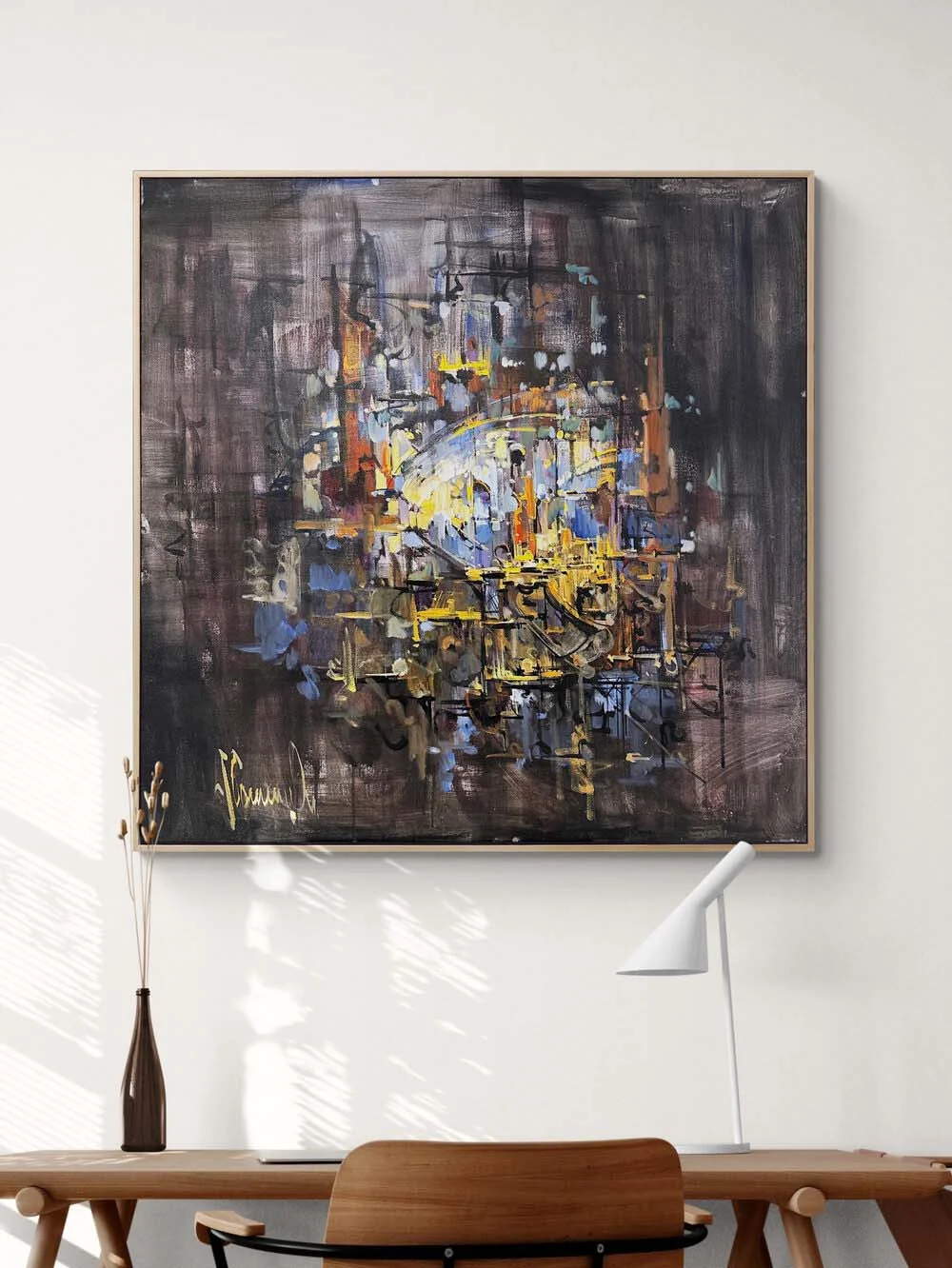 Dönüşüm Anı Yağlı Boya Tablosu