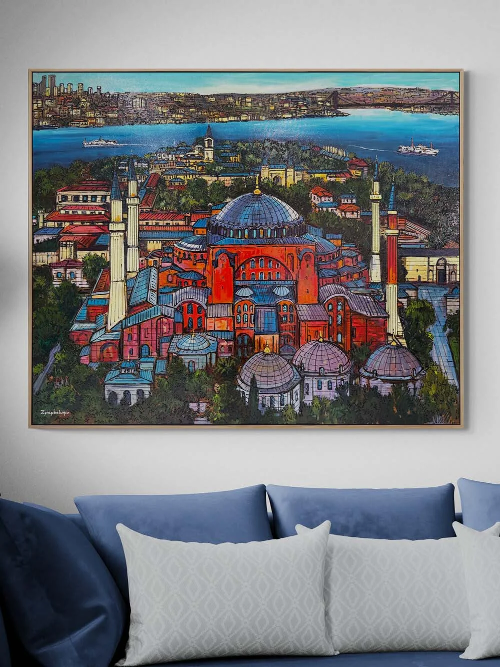 Great Hagia Sophia Mosque Oil Painting
