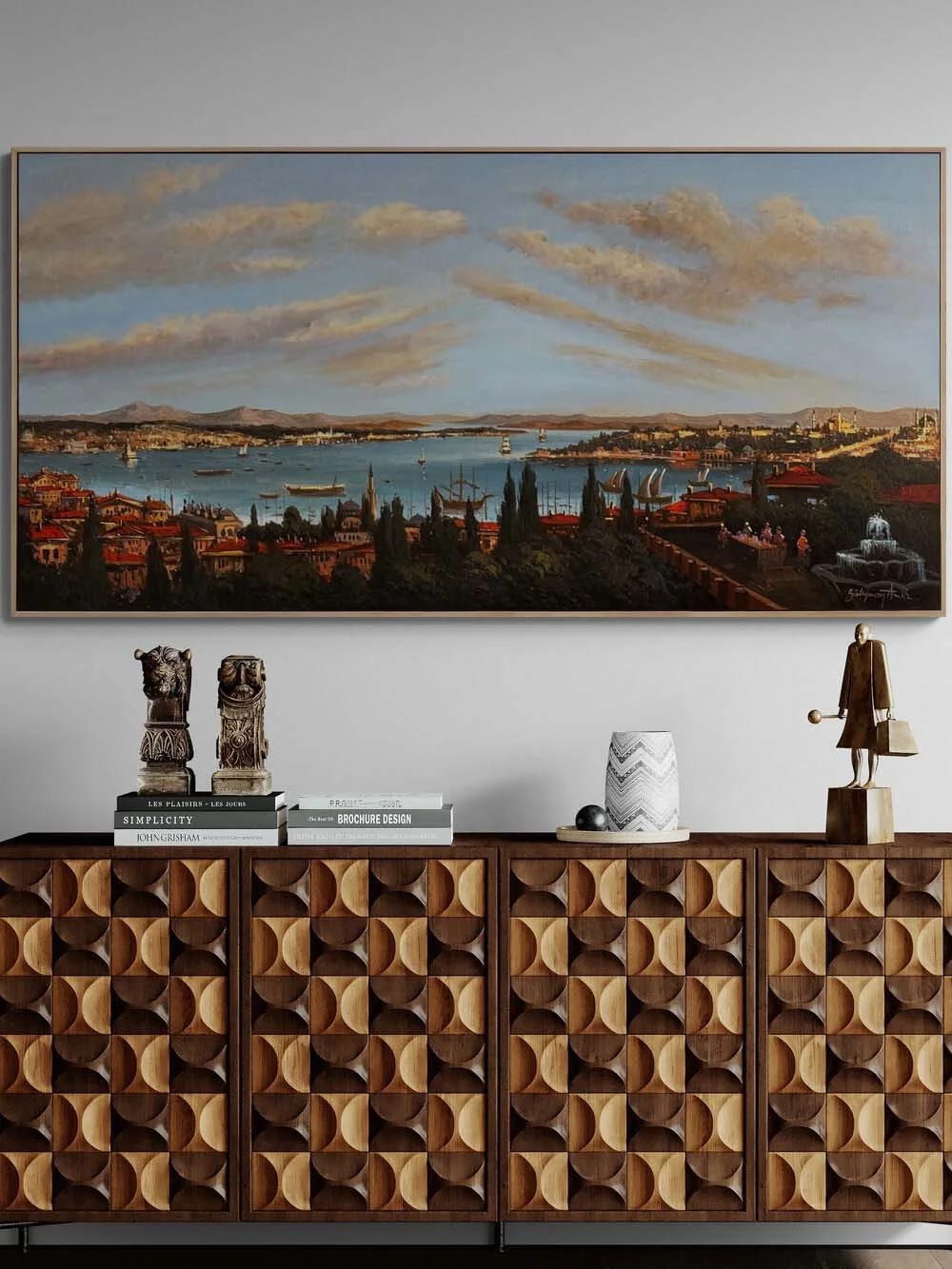 Once Upon a Time in Istanbul Oil Painting