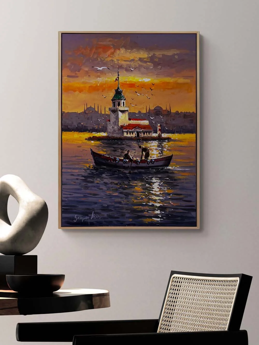 Istanbul’s Silent Heritage Oil Painting