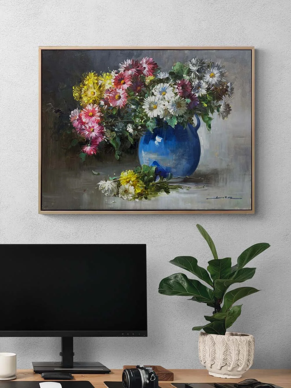 Flowers of Silent Love Oil Painting