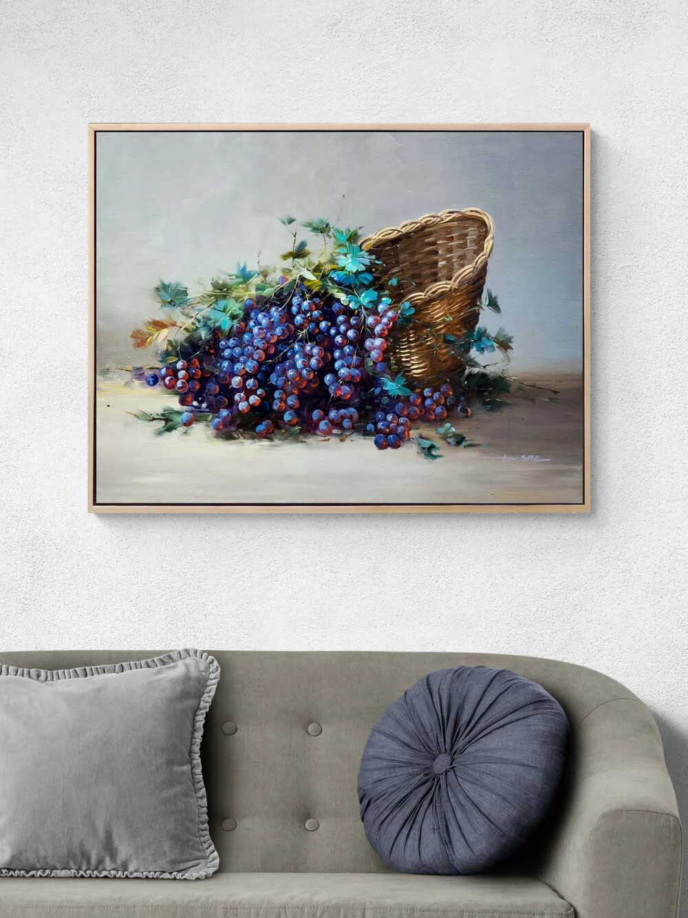 Grapes Oil Painting
