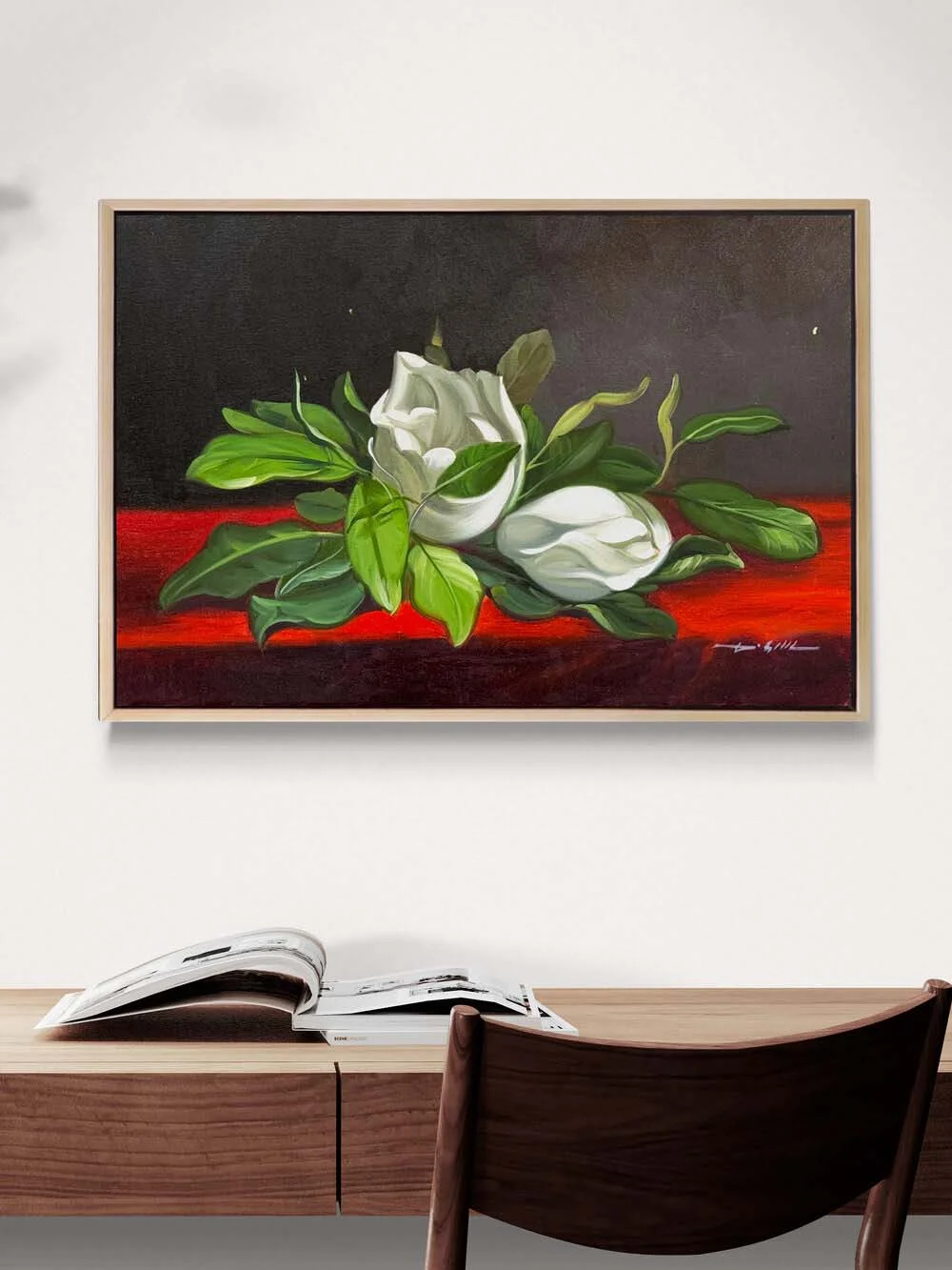 Magnolia in Dreams Oil Painting