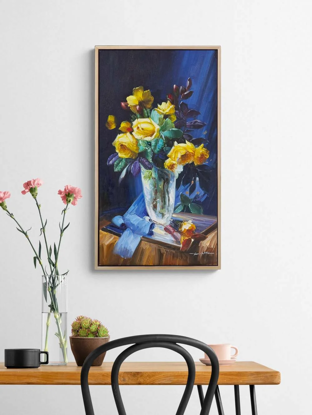 Fallen from the Vase Oil Painting