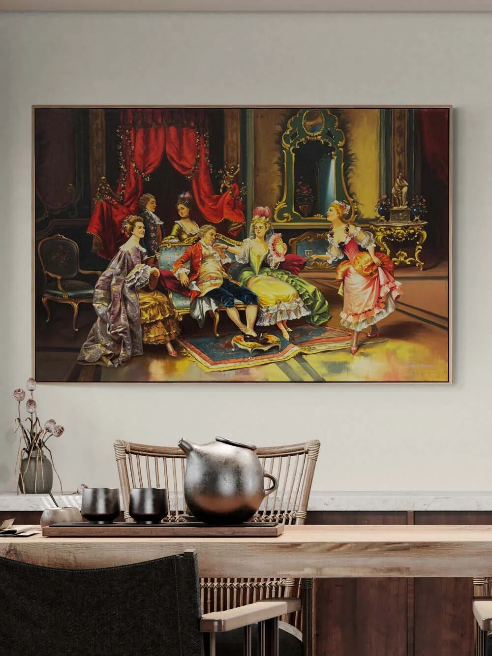 Whispers of the Palace Oil Painting