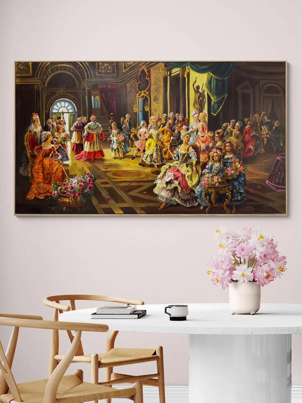 An Evening Invitation Oil Painting