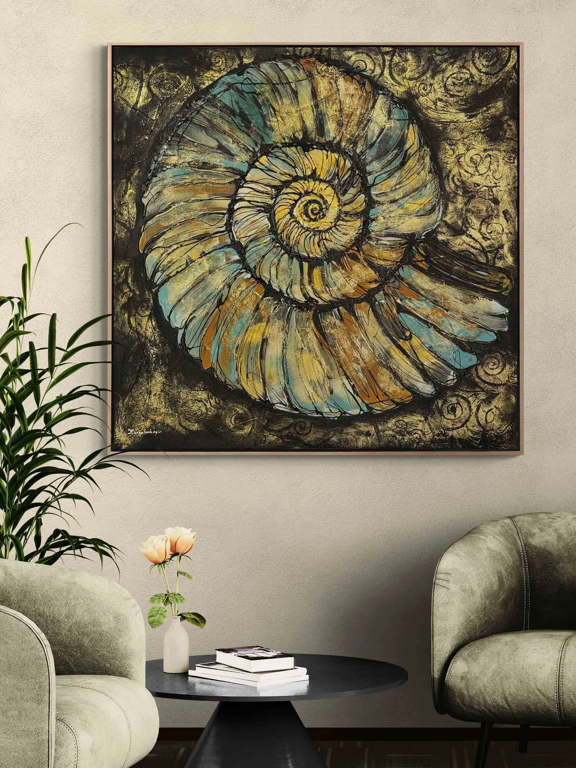 Sarmal Yağlı Boya Tablosu