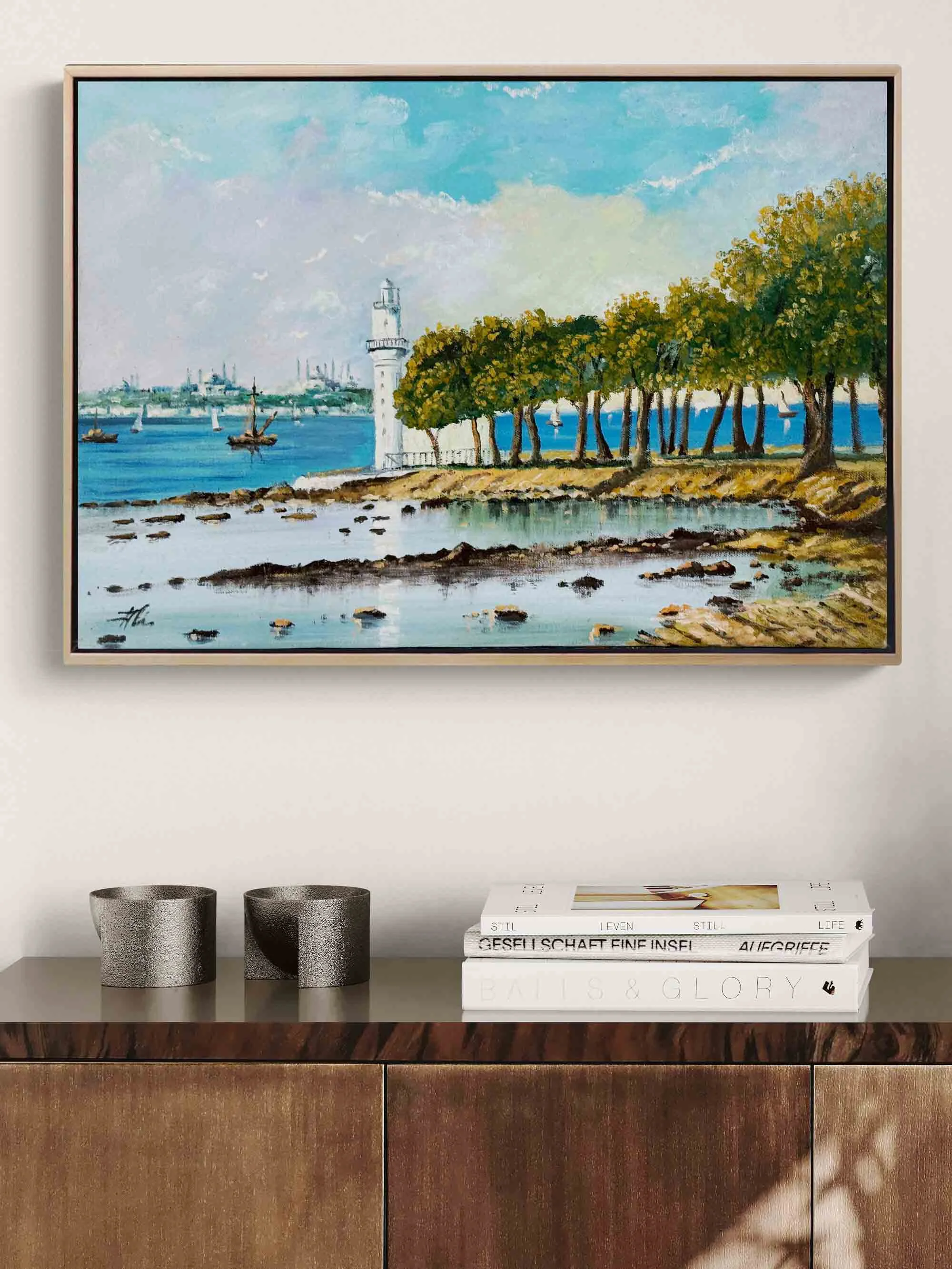 Fenerbahçe’den Sultanahmet Yağlı Boya Tablosu