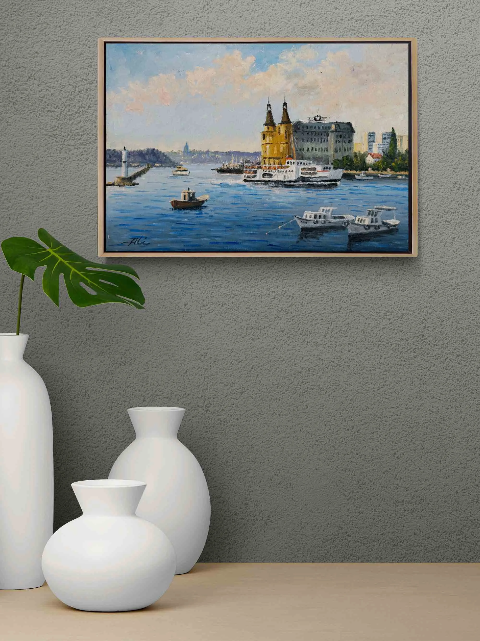 Haydarpaşa Yağlı Boya Tablosu