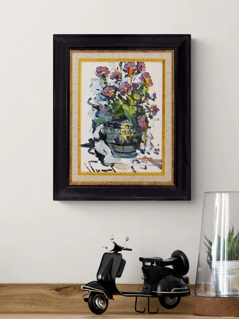 Fresh Buds Oil Painting