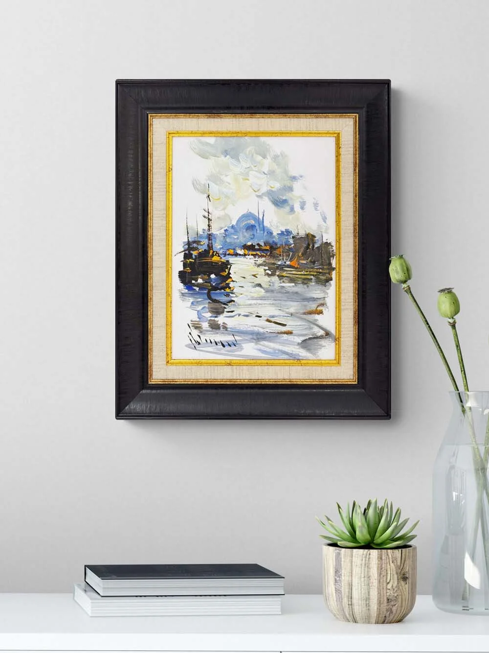 Boğazın Fısıltıları Yağlı Boya Tablosu