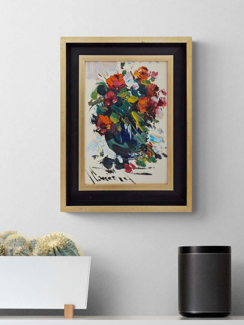 Poem Written to Flowers Oil Painting