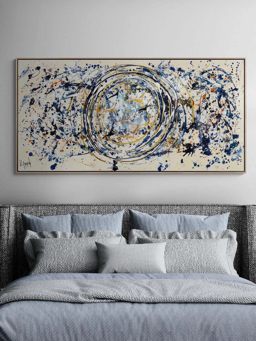 Gökyüzüne Serilen Duygular Yağlı Boya Tablosu