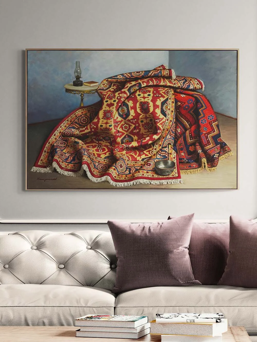Kilimin Hatırası Yağlı Boya Tablosu