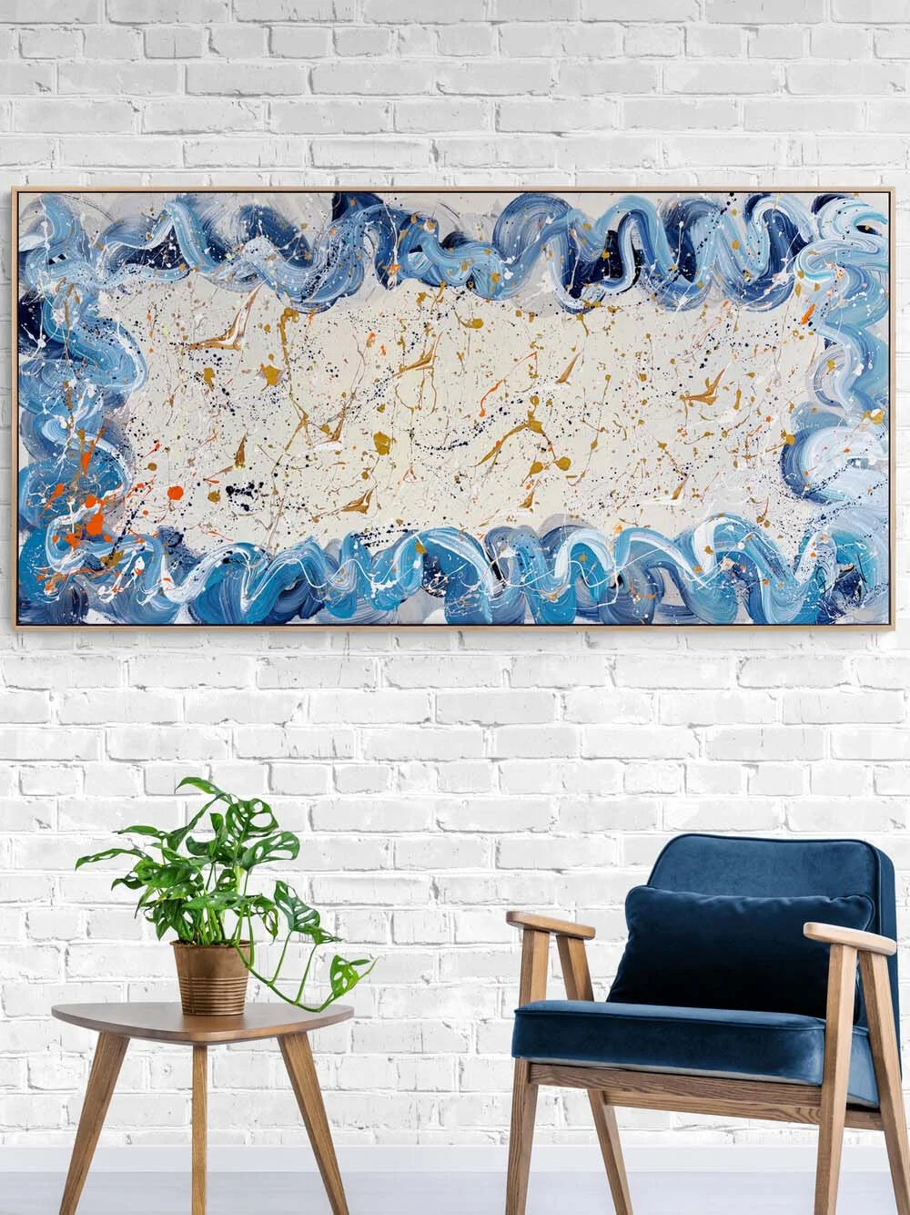 Göğe Yazılan Yağlı Boya Tablosu