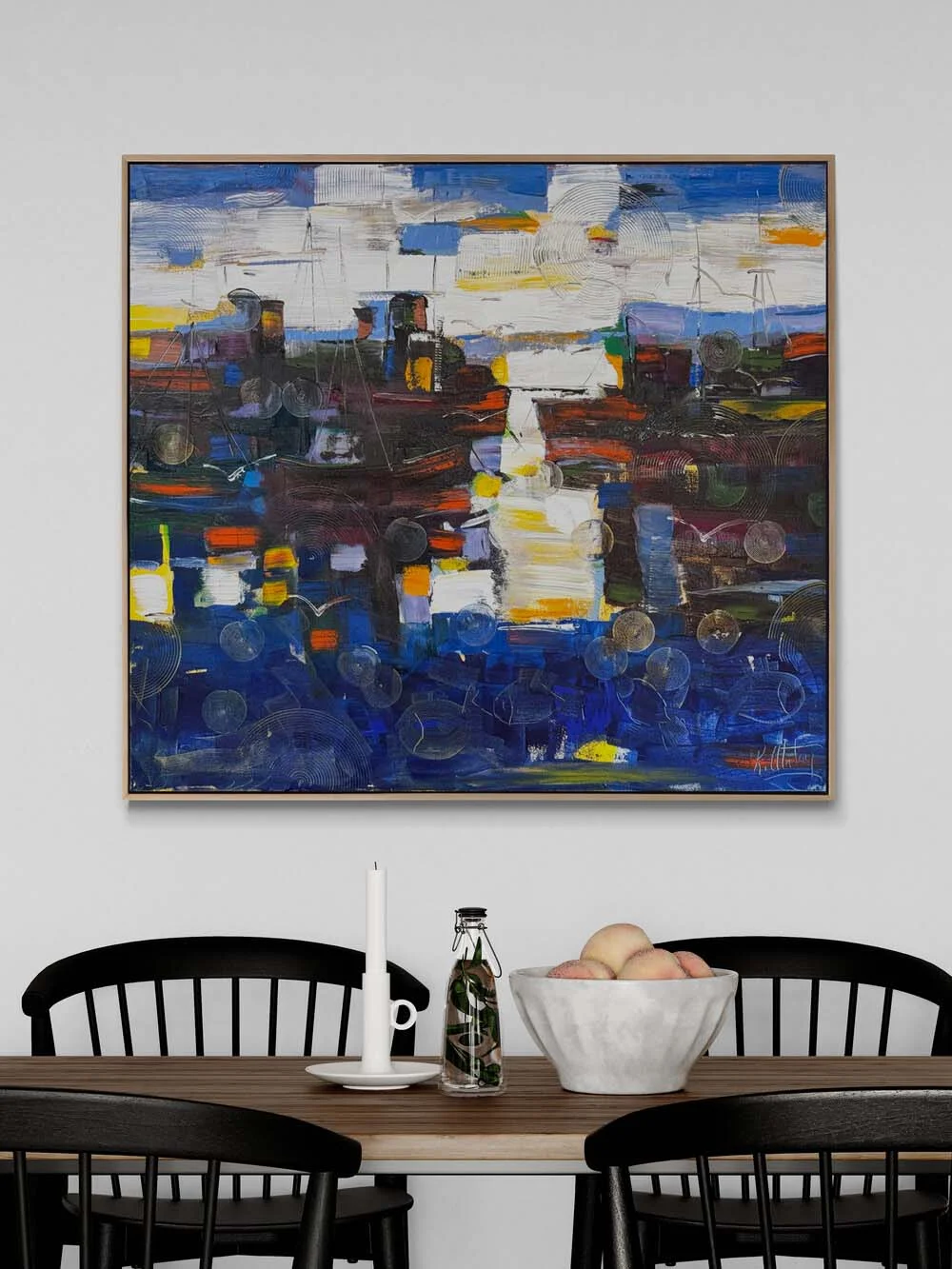 Hatıra Bulutu Yağlı Boya Tablosu