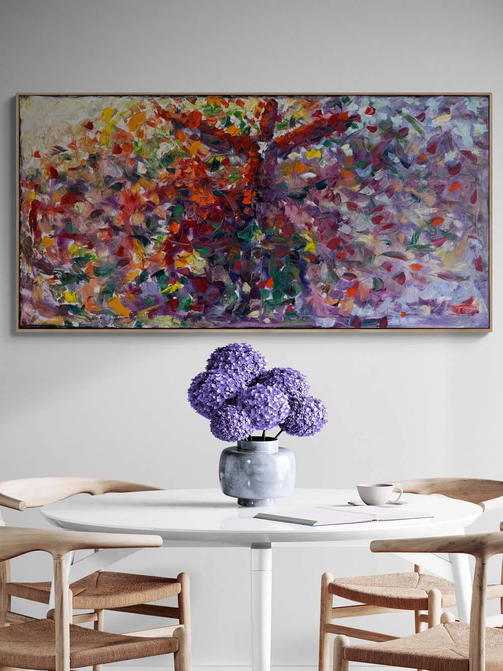 Ruhun Dervişi Yağlı Boya Tablosu