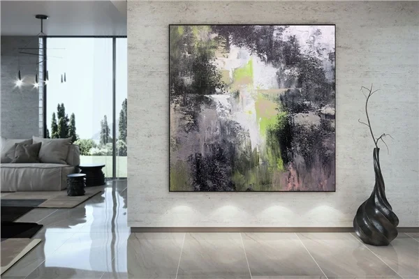 Reflections Custom Order Abstract Oil Painting