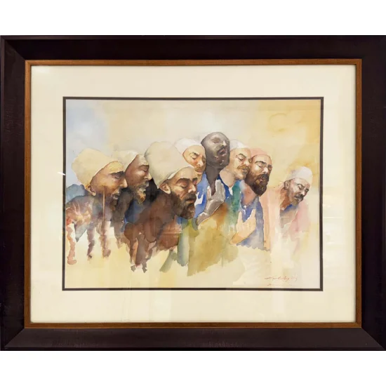 Breath of Dhikr Oil Painting