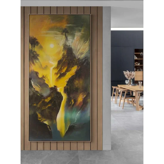 The Silence of the Great Summit Oil Painting