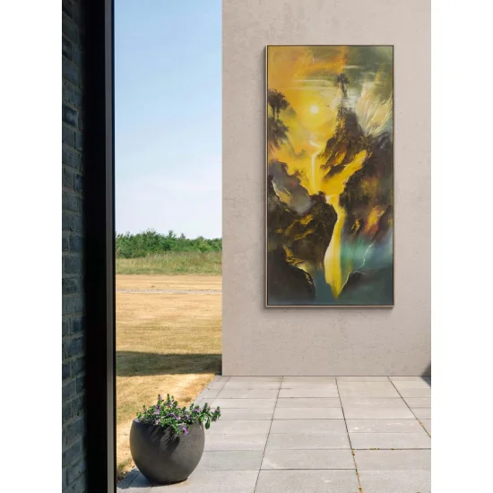 The Silence of the Great Summit Oil Painting