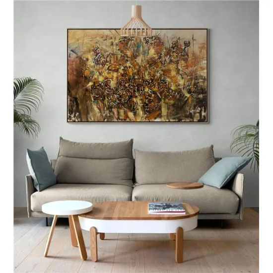 1396 Niğbolu Yağlı Boya Tablosu