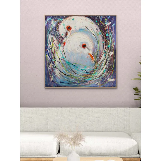 Dreams of Pigeons Oil Painting