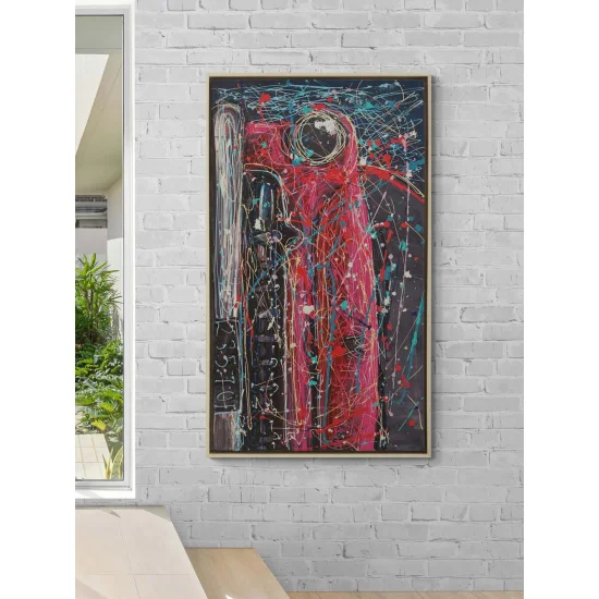 Formların Arasında Yağlı Boya Tablosu