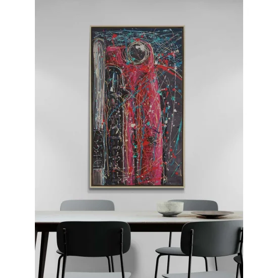 Formların Arasında Yağlı Boya Tablosu