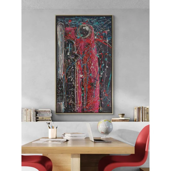 Formların Arasında Yağlı Boya Tablosu