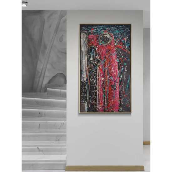 Formların Arasında Yağlı Boya Tablosu