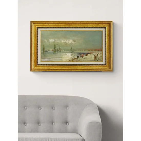 Denizden Gelen Hatıra Yağlı Boya Tablosu