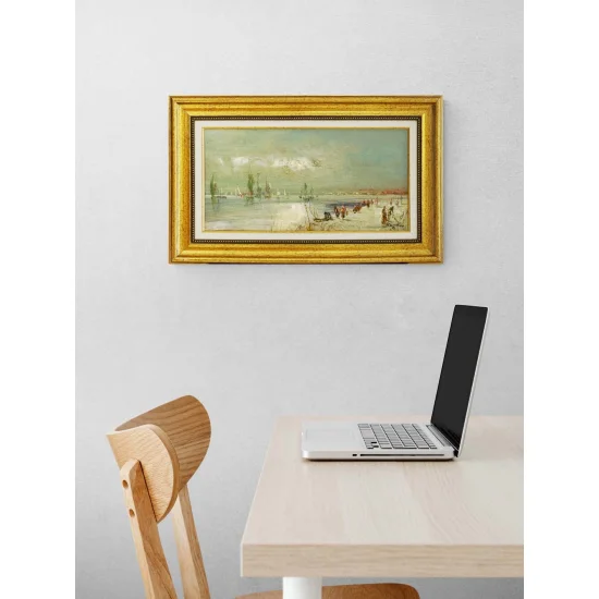 Denizden Gelen Hatıra Yağlı Boya Tablosu