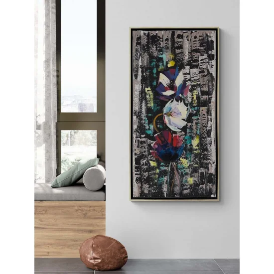 Bir Çiçeğin Rüyası Yağlı Boya Tablosu